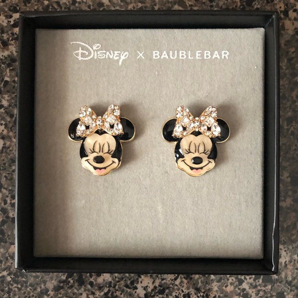 BaubleBar Jewelry - Minnie Mouse Disney Earrings by BaubleBar NWT
